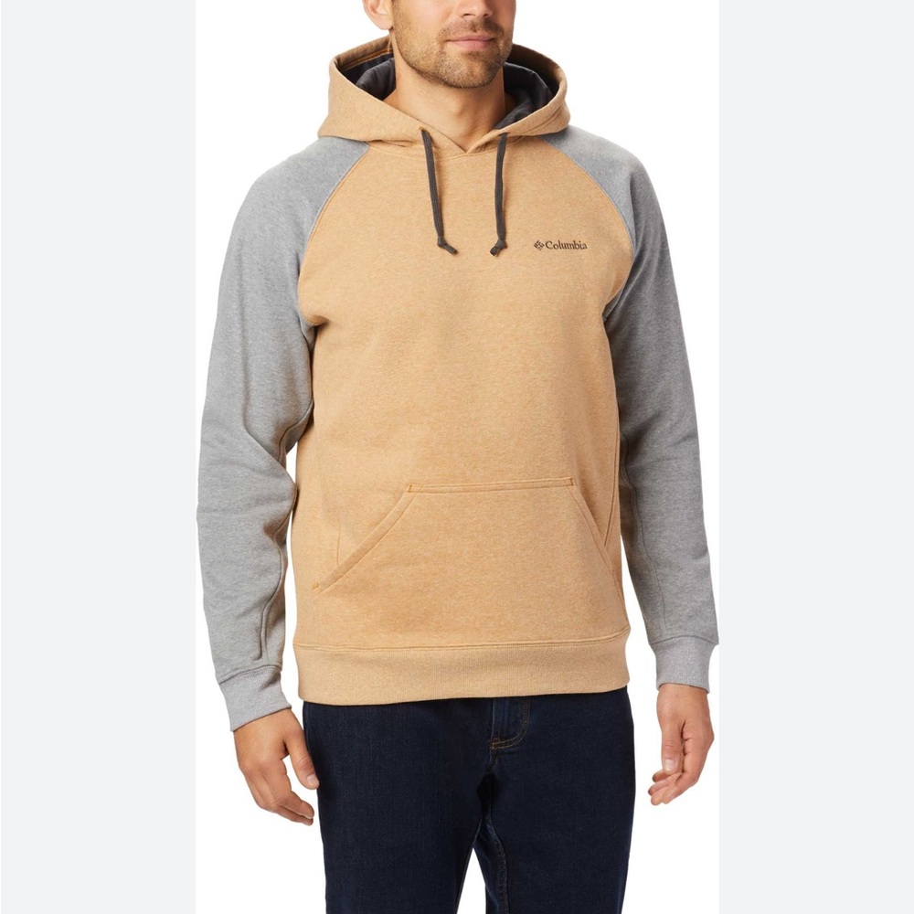 Like New COLUMBIA Two-Tone Hart Mountain II Hoodie fleece sweatshirt